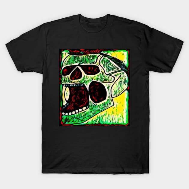 Retro skull T-Shirt by Voiceless Art 